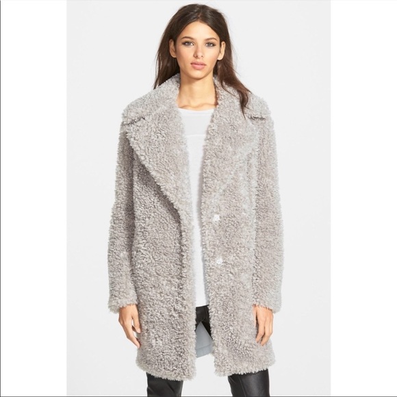 Kenzie soft cozy midi gray jacket - Picture 1 of 4